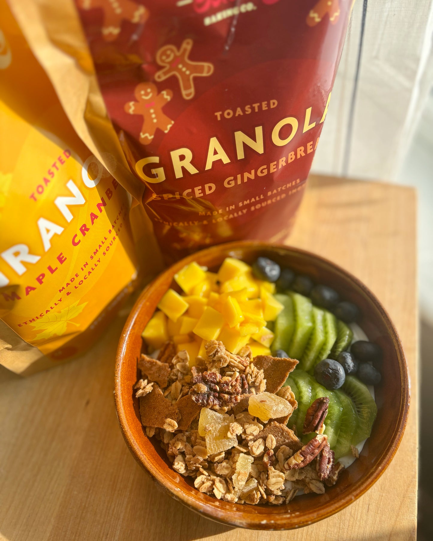 Spiced Gingerbread Granola