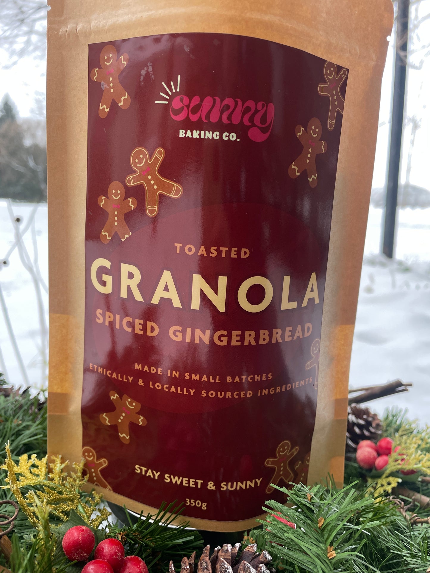 Spiced Gingerbread Granola