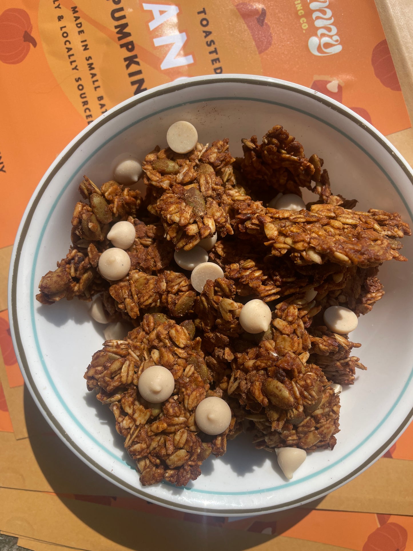 Pumpkin Pie Toasted Granola