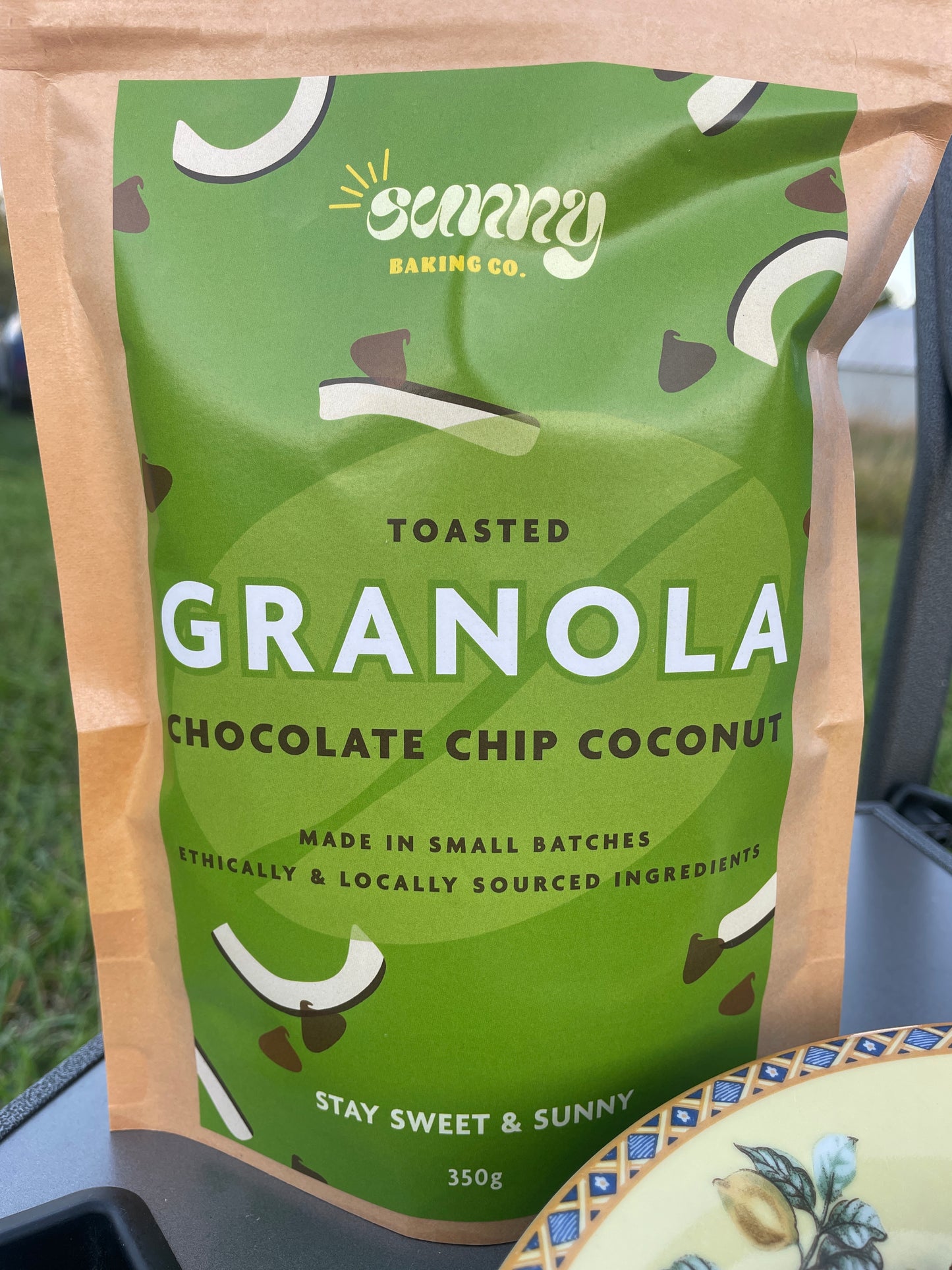 Toasted Chocolate Chip Coconut Granola