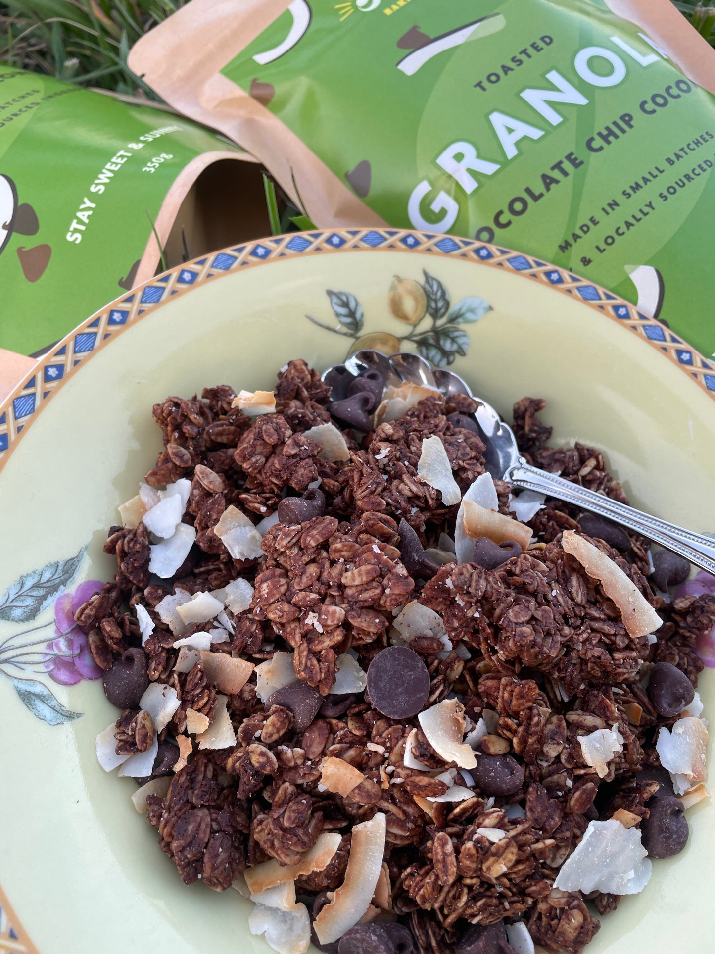 Toasted Chocolate Chip Coconut Granola
