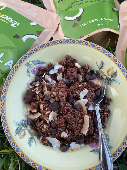 Toasted Chocolate Chip Coconut Granola